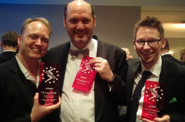 European Search Awards 2015: Patrick C. Price, Bas van den Beld, Marcus Tober